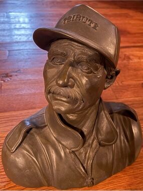 Dale Earnhardt Sr. "Tribute” Bust Sculpture made of resin by DWK